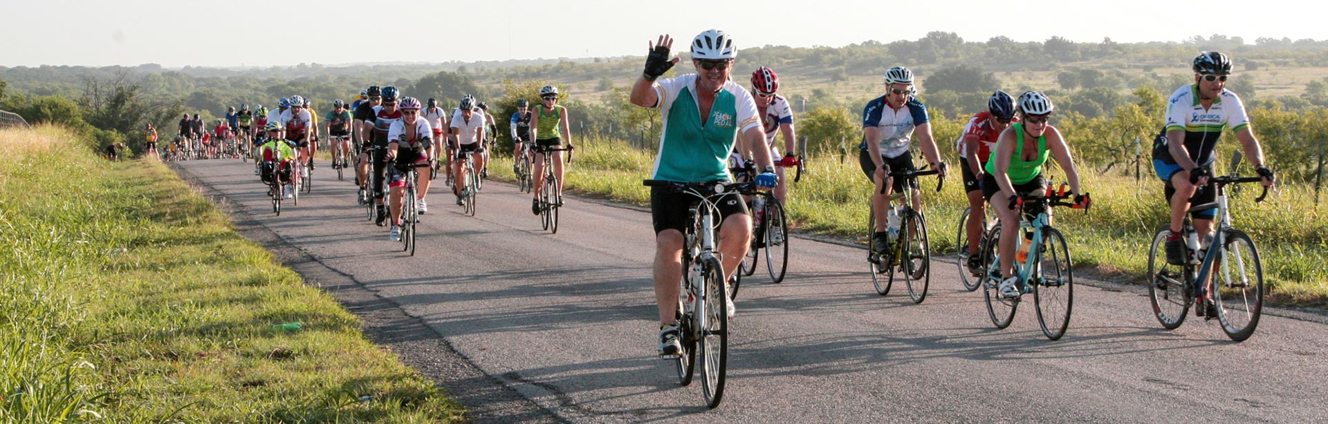 Peach Pedal Bike Ride, Weatherford, Texas