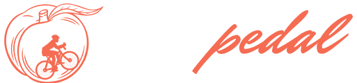 peach pedal logo